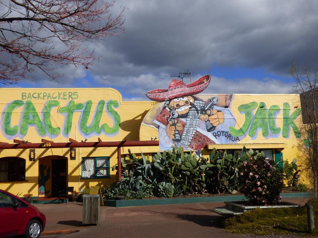 Hostel Cactus Jacks Backpackers Rotorua Exteriér fotografie